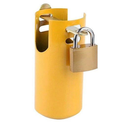 Garden tap water - valve, padlock