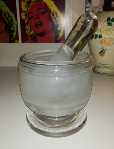 Vintage heavy chunky clear - vintage,