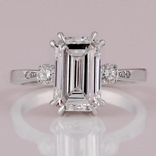 Carat emerald cut lab - carat,