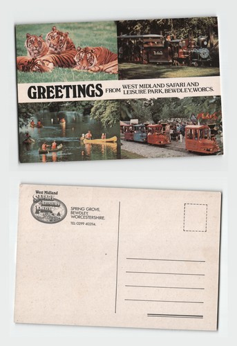 Postcard west midland - midland, safari