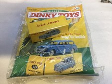 CLASSIC DINKY TOYS COLLECTION Magazine & Model Car Number 46, Peugeot 403 family