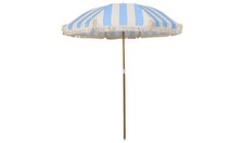 Argos Garden Parasol 1.6m Tilting Umbrella Outdoor Shade Sun Canopy Blue 7189900