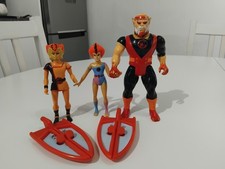 Vintage LJN Thundercats Wily Kit Wily Kat Lynx-O & Accessories JOBLOT