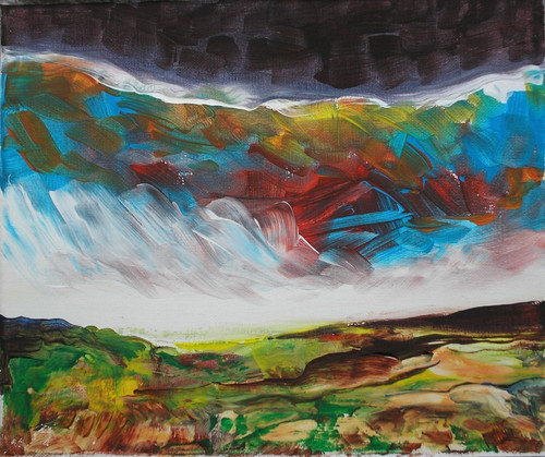 Original acrylic landscape