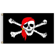 Large Jolly Roger Pirate Flag