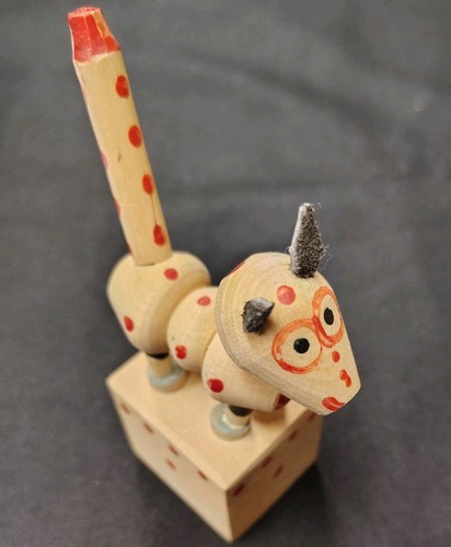 Vintage 1930s wakouwa toy dog - vintage,