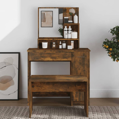 Dressing table smoked oak - dressing,