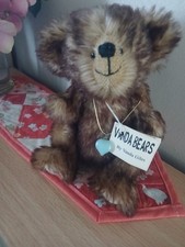 Ooak Artist Mohair Bear Named