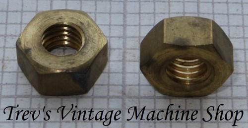 0ba full hex nuts brass - hex,