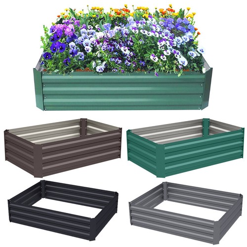 Garden metal raised vegetable - metal,