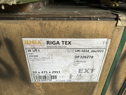 Phenolic plywood 30mm - plywood, 27/30mm