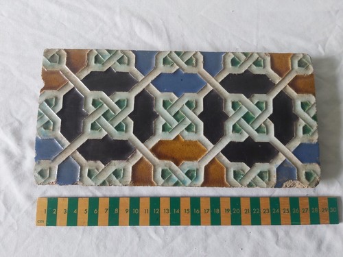 Antique moorish tile geometric - antique,