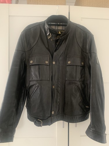 Mens leather belstaff jacket - leather,