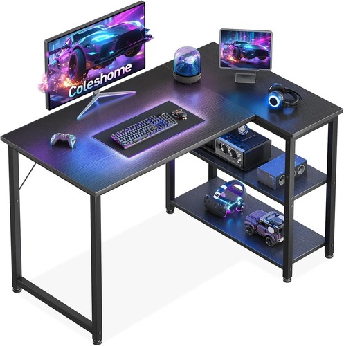 Shaped gaming desk 100x70cm - l,
