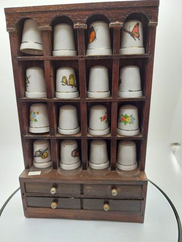 Vintage sewing thimbles - vintage,