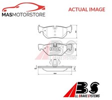 Brake pads set - set, braking