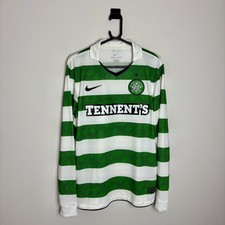 Celtic Football Shirt Jersey 2010-2012 Long Sleeve Home (M) 0172