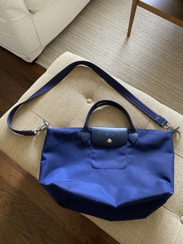 Longchamp pliage navy - le, blue