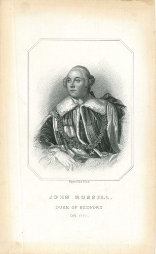 Portrait john russell 4th - of, russell,