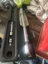 richmond micrometer torque wrench like breaker bar for wheel sockets garage tool