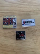 3 motorcycle badges