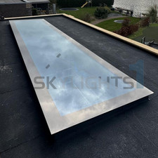 Flat roof skylight - flat, lantern