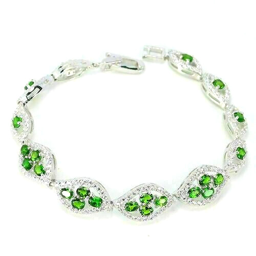 Silver bracelet chrome - silver,