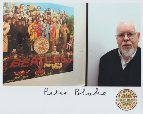 Sir peter blake signed - peter,