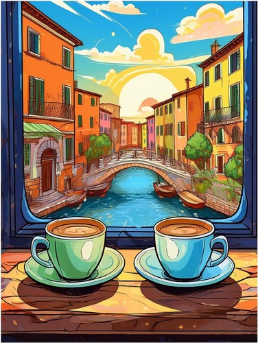 Tile mural italy two - mural,