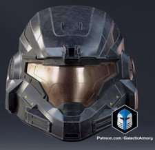 Halo Reach Noble 6 Helmet - 3D Printed Raw Kit