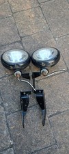 Black Spot Lights. MAXTEL SPOT LIGHTS x2. WITH BRACKETS. 
