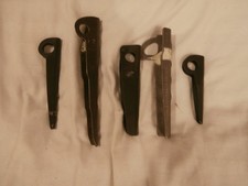Climbing pitons x - 5, black