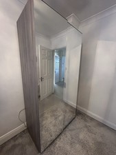 john lewis mirrored wardrobe 