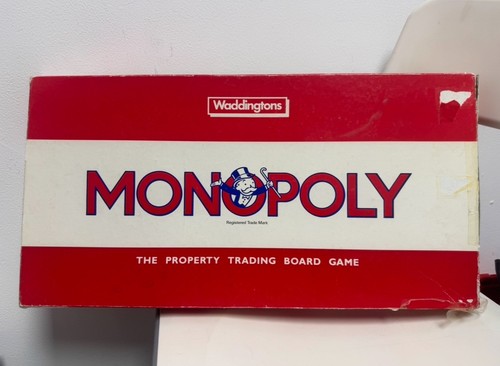 Waddingtons monopoly board - waddingtons,