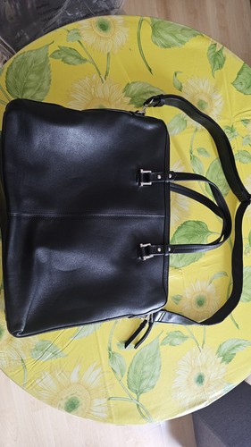 Carpisa black faux - black, leather