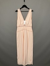 REISS MAEVE RESORT PRINT Jumpsuit - UK14 - Blush - New With Defect - Women’s