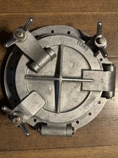 Porthole Vintage Original Aluminium not reproduction probably mid 20th century 