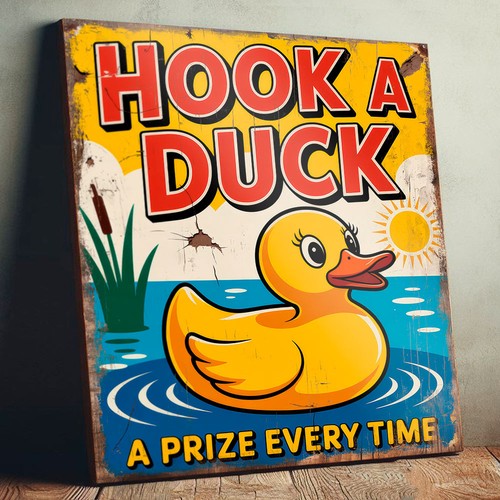 Hook duck funfair - hook,