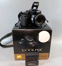 Nikon Coolpix Digital Camera P100 10.3MP Digital Bridge Camera Nikon In Box 