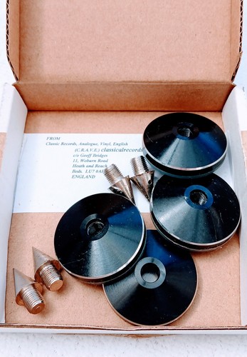 Audio equipment isolation feet - equipment,