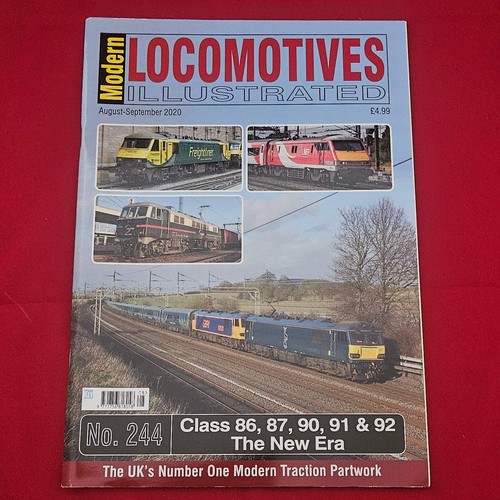 Modern locomotives illustrated - modern,
