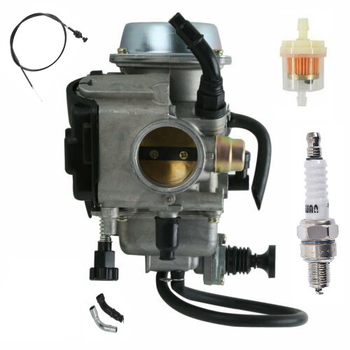 Carburetor throttle cable - carburetor, w/