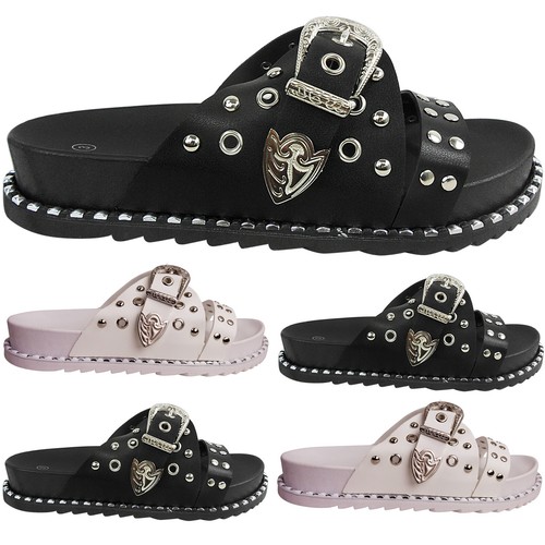 Womens ladies low wedge - ladies,