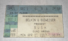 Bush Concert Ticket Stub