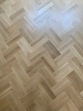 Parquet Flooring. Primed  OAK Herringbone 160 Blocks Each Block Is 22x70x280 mm