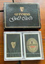 Guinness Gold Cards Unused Sealed in Plastic Box