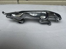 Jaguar Vintage Chrome Motor Car Mascot Bonnet Hood Ornament