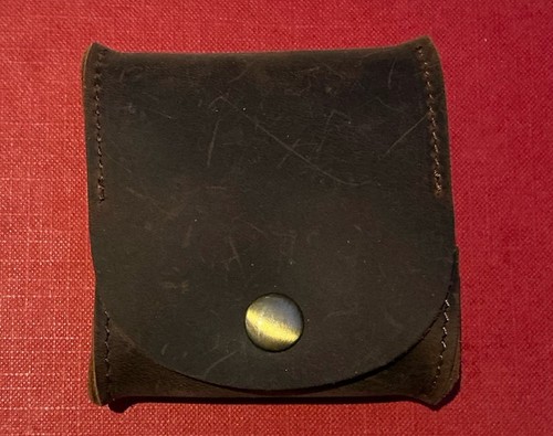 Leather tray type - ,, dark