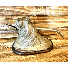 Vintage Antique Cast Iron Wolf