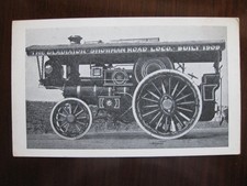 Postcard Fairground Showman Road Locomotive Burrell Gladiator traction engine